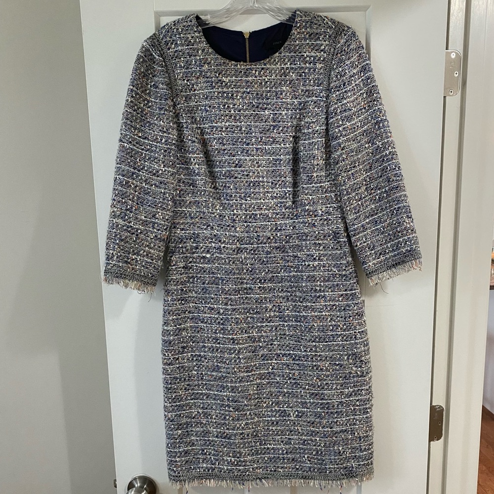 J crew tweed dress size 6